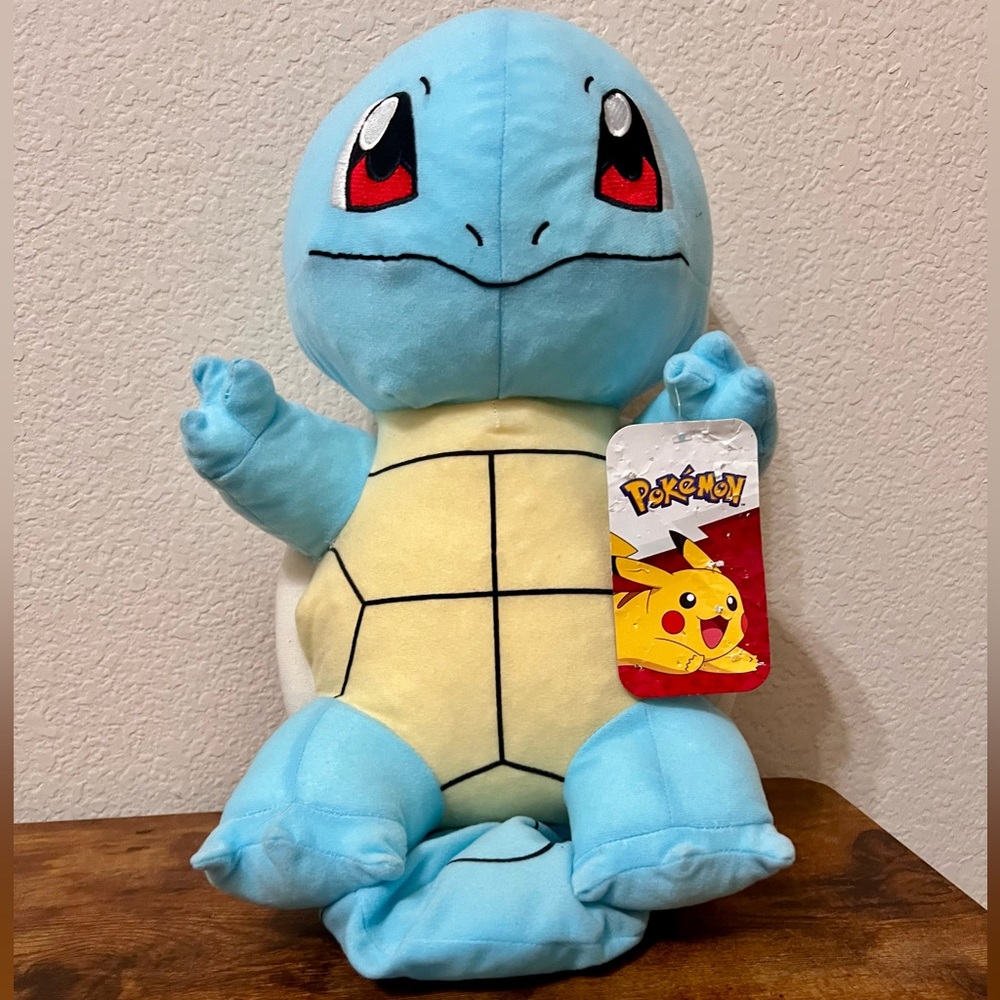 Offical Pokemon Squirtle Collectable 18 inch! Got to catch them All! 😉